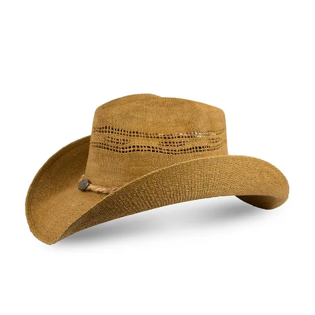 sendra-boots-sombrero-indiana-doria-cowboyhut-rafia-stroh image 1