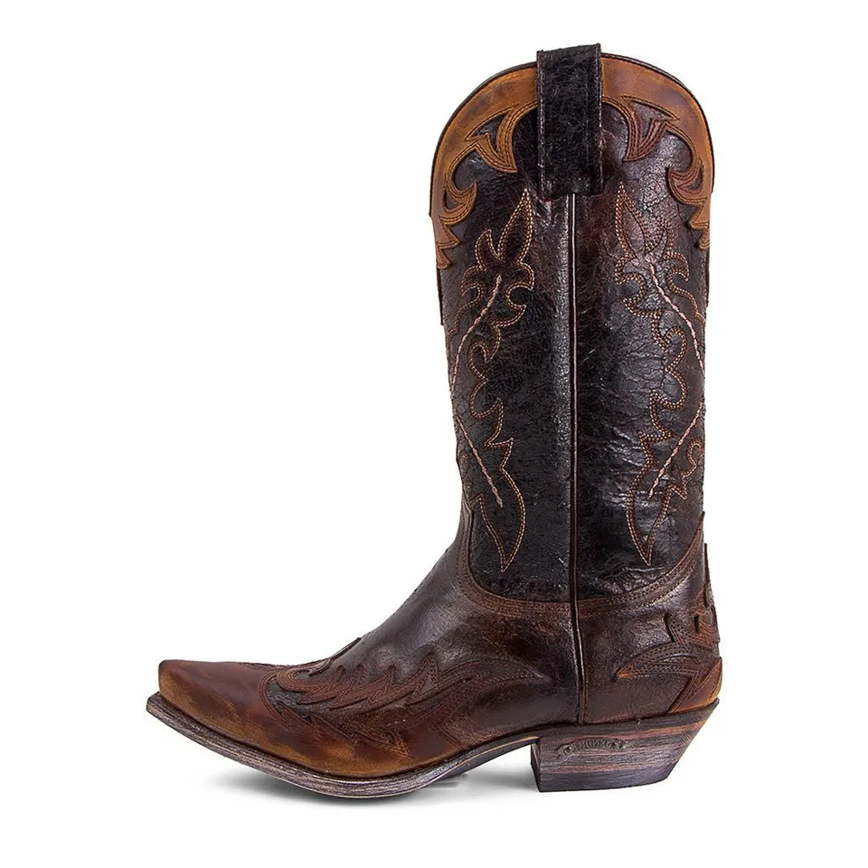 sendra-boots-9669-cuervo-flota-tan-barbados-quercia-cowboystiefel image 1