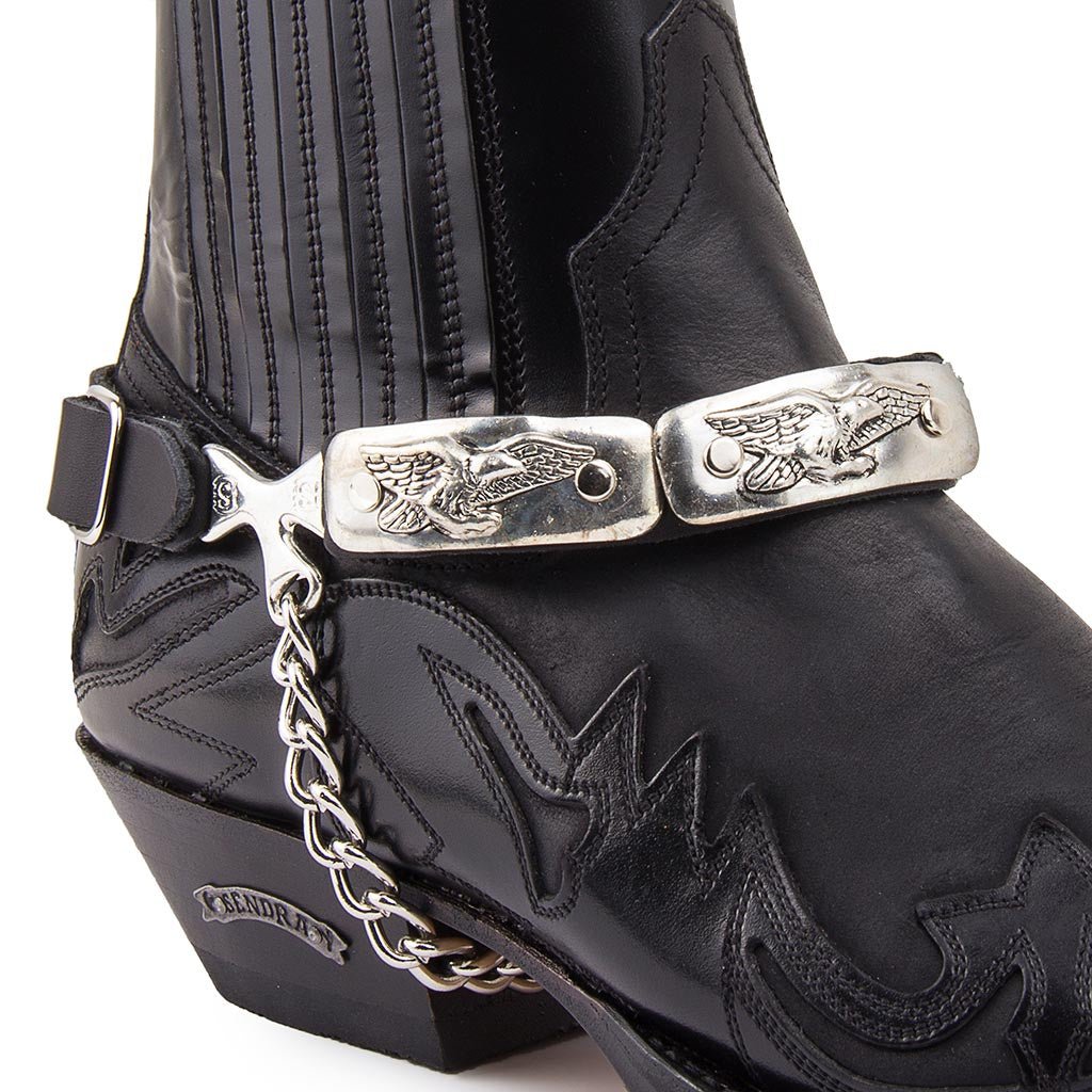 sendra-boots-arnes-68-negro-stiefel-harness-zubeh-r-schwarz image 3