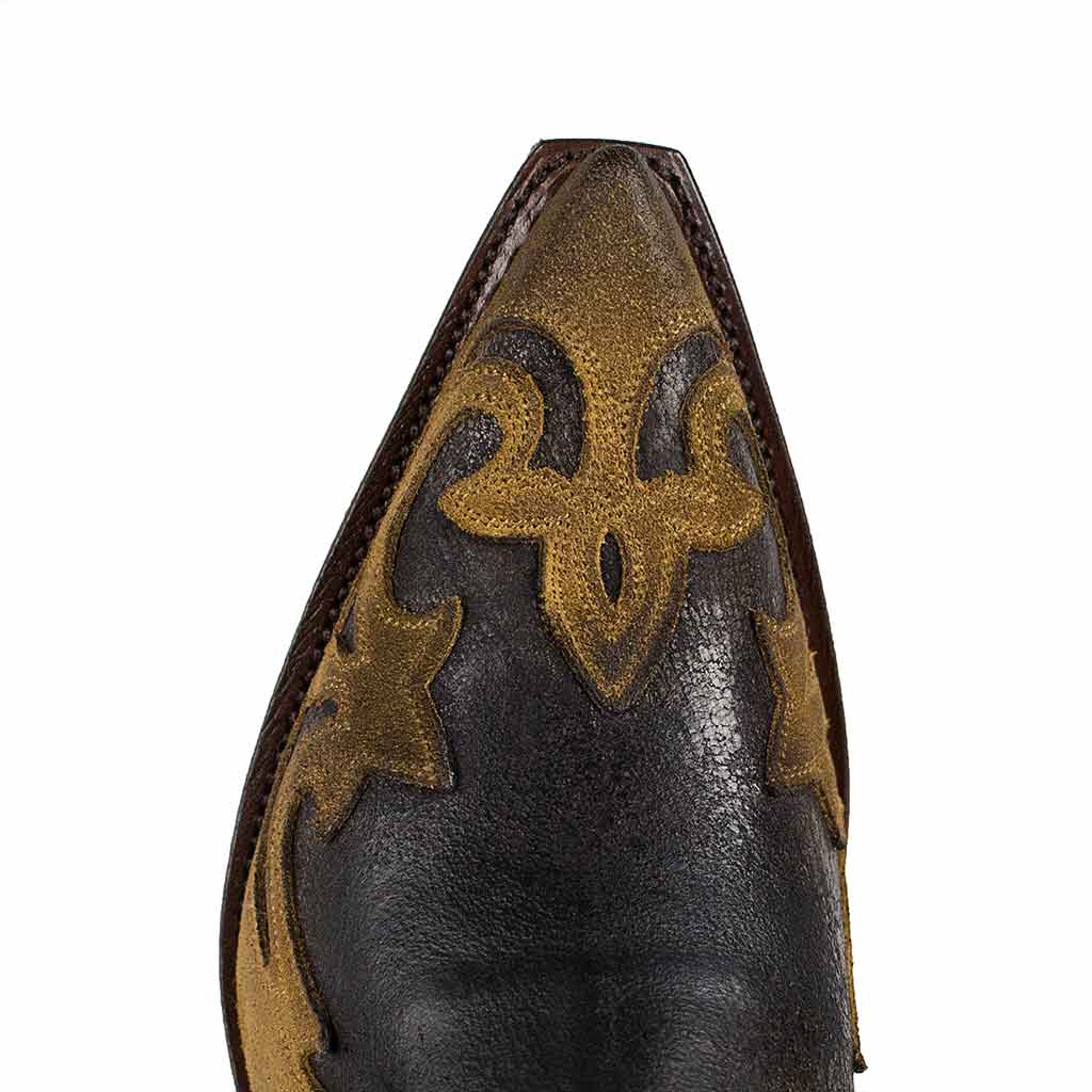 sendra-boots-4660-cuervo-serraje-camello-barbados-quercia-western-stiefelette image 5