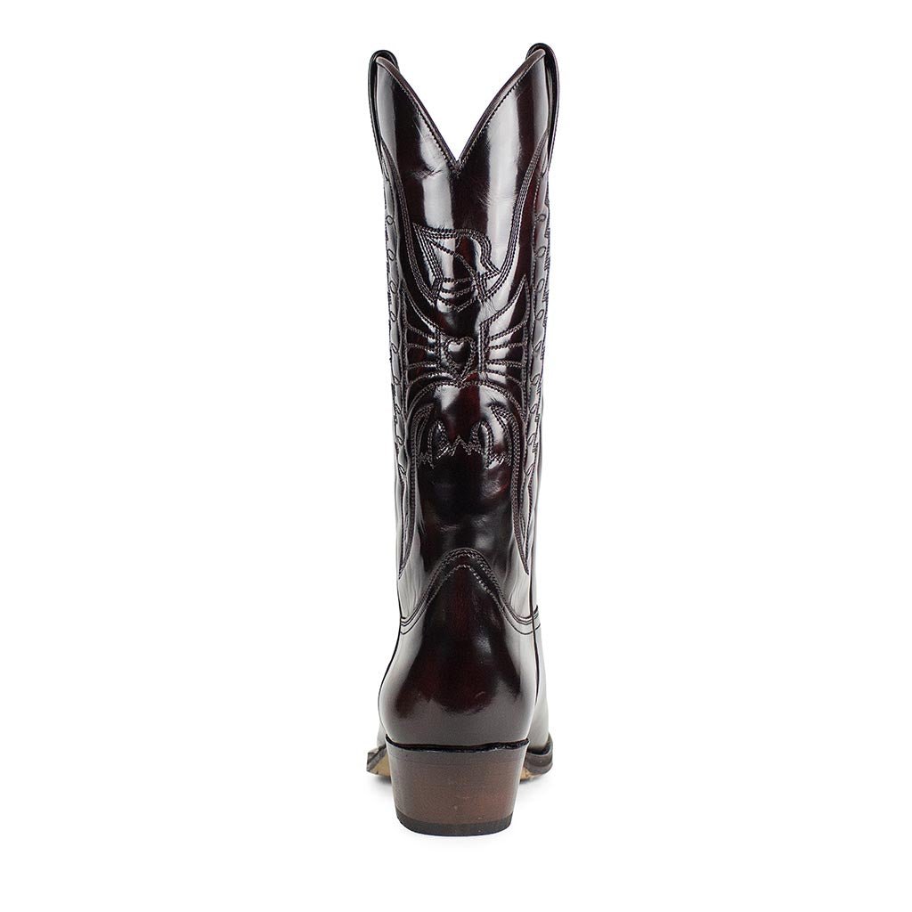sendra-boots-2073-cuervo-flora-fucsia-westernstiefel-mit-cuban-absatz image 4