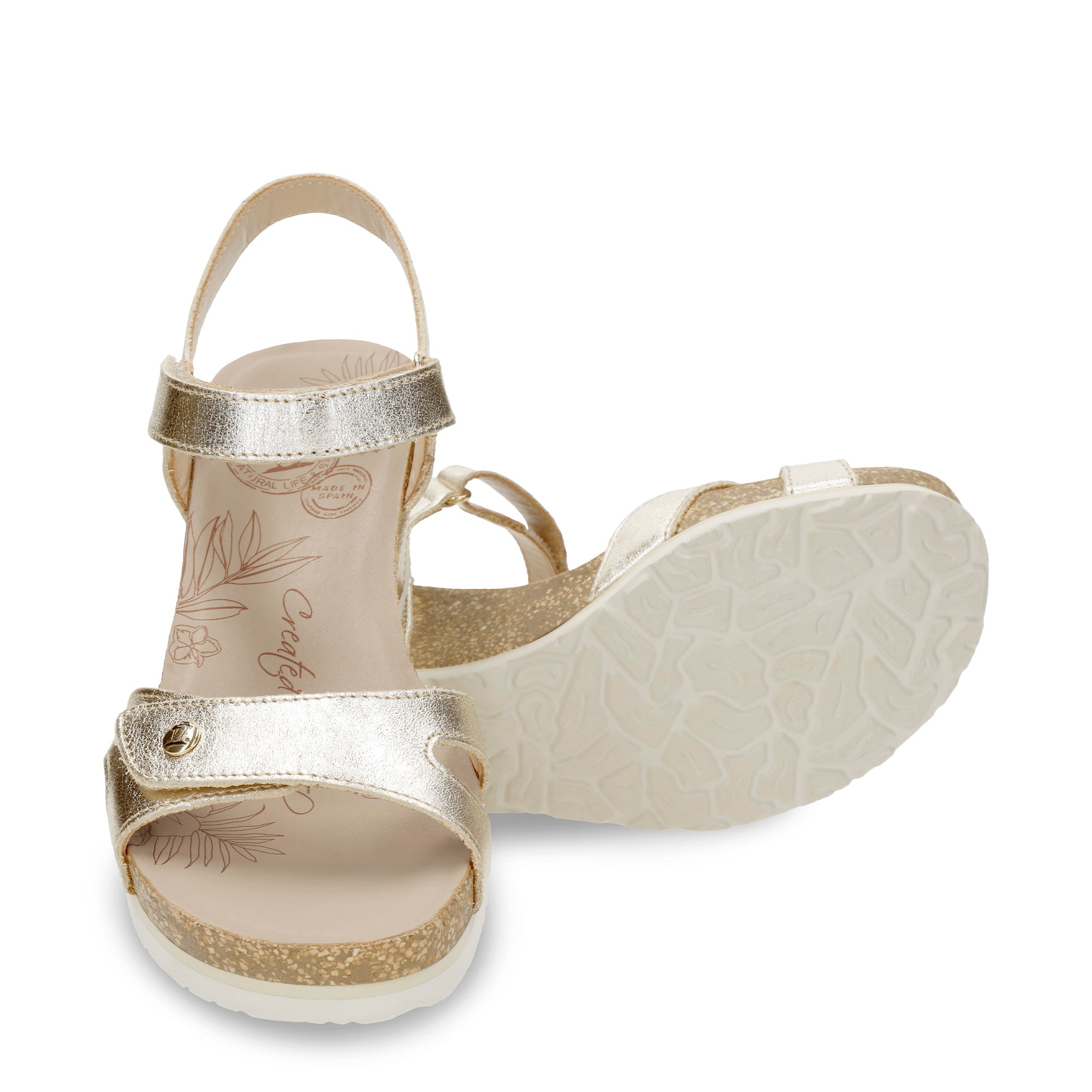 panama-jack-julia-shine-b3-keilsandalette-napa-oro-gold image 5