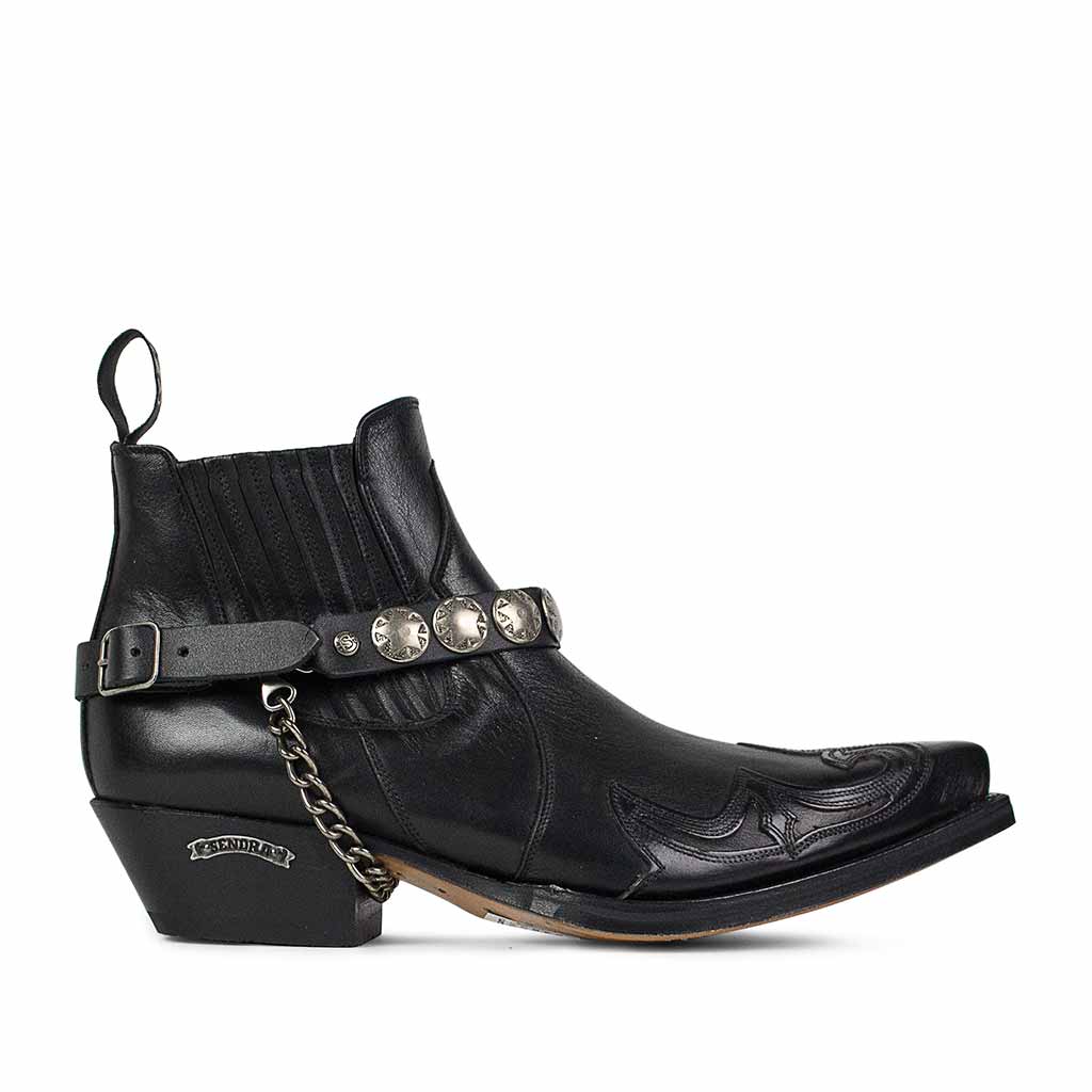 sendra-boots-arnes-81-arneses-charro-negro-plata-vieja-zubeh-r image 2