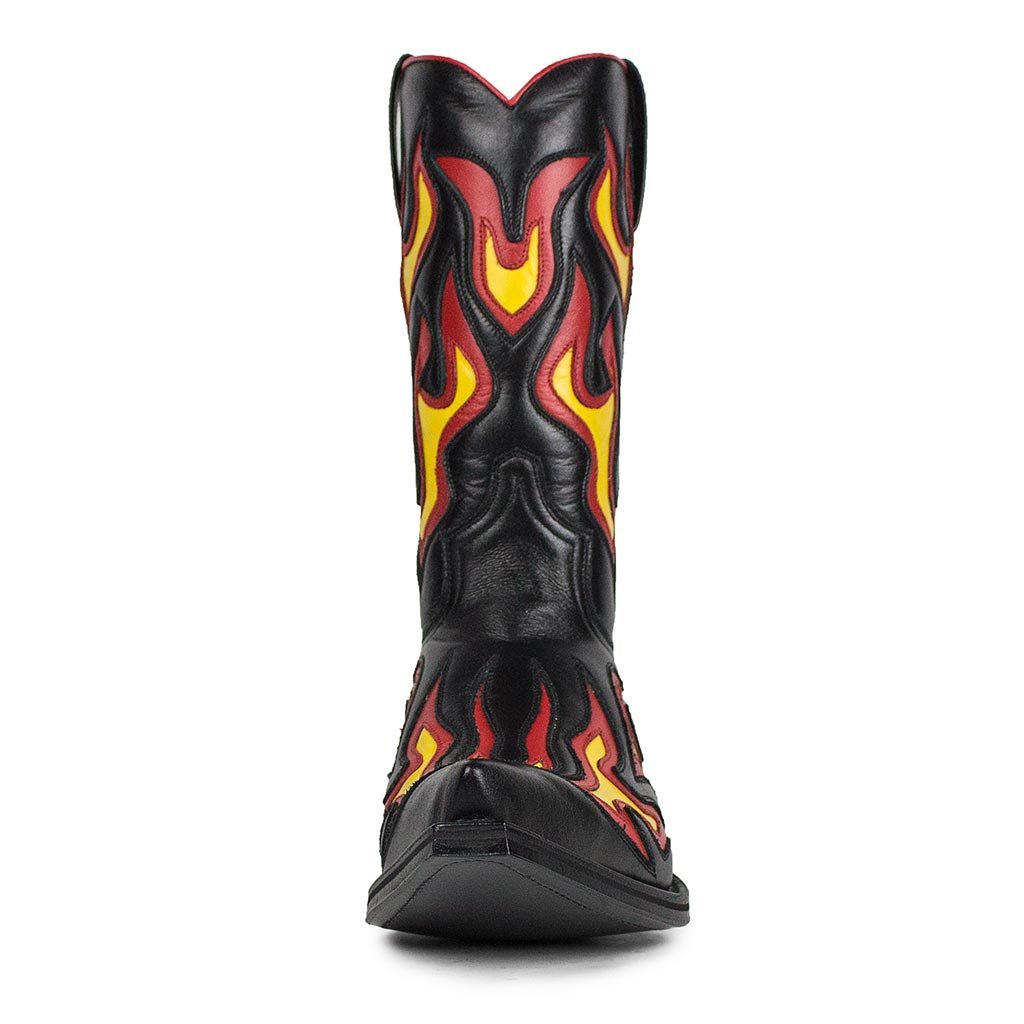 sendra-boots-6149-cuervo-cowboystiefel-nappa-baly-negro image 3