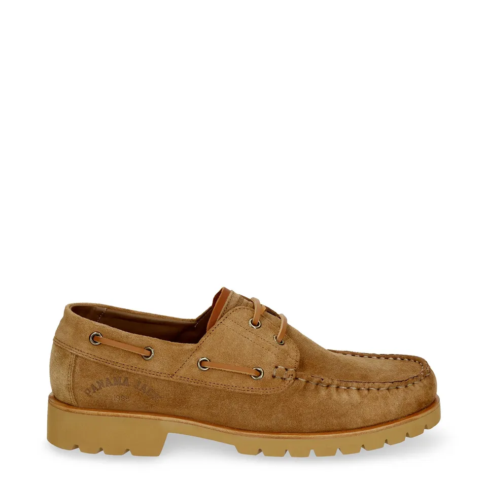 panama-jack-boat-c10-bootsschuh-velour-camel-herren image 1