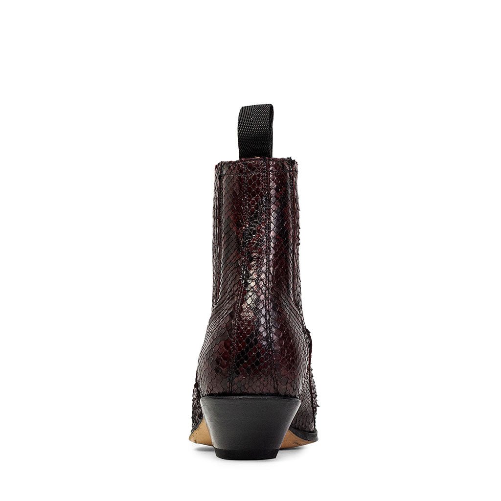 sendra-boots-1692p-lucky-piton-barr-vino-1-brillo-exotic-boot image 4
