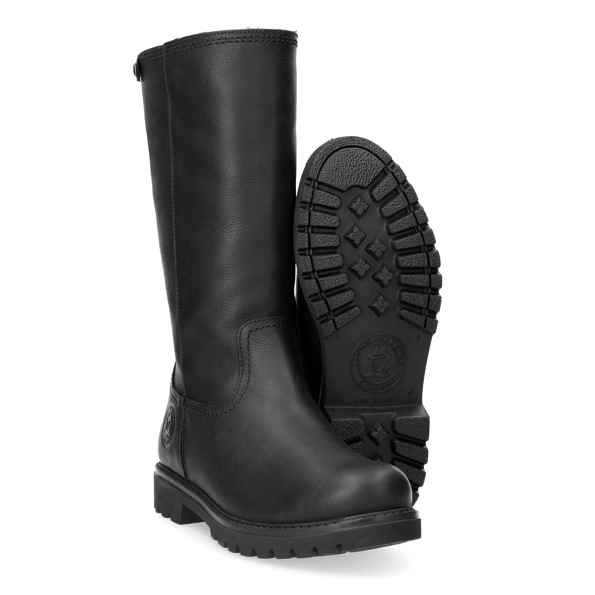 panama-jack-bambina-b60-napa-grass-negro-damenstiefel-hoch-warm-schwarz image 4