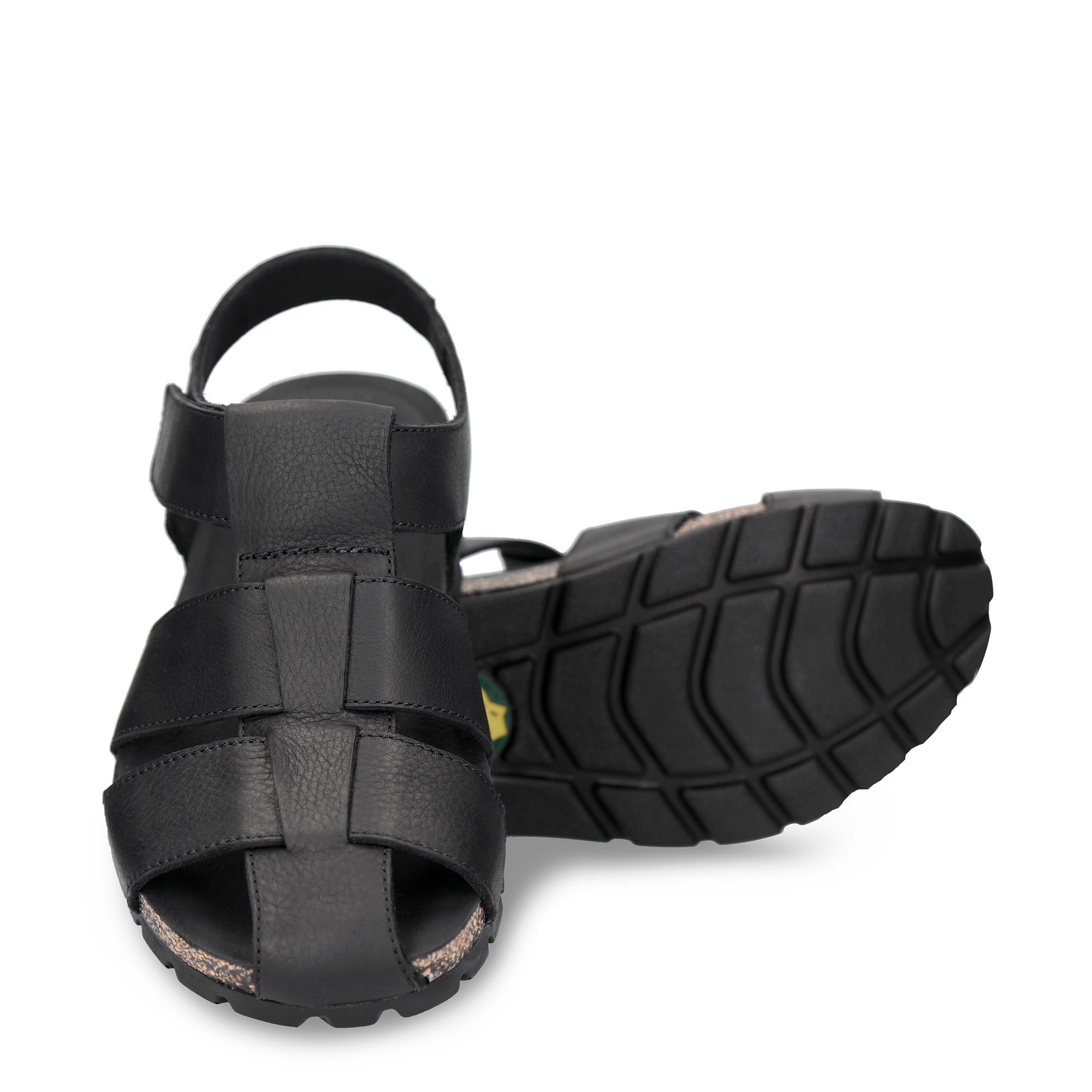 panama-jack-stanley-c2-napa-grass-negro-herrensandale-schwarz image 6