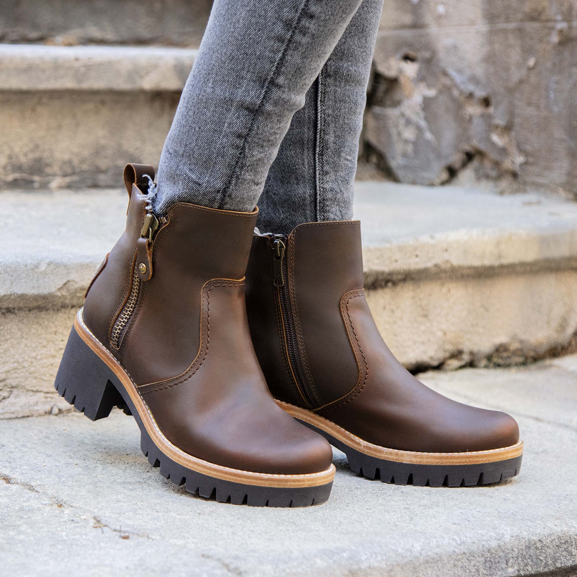 panama-jack-pauline-b10-damen-stiefelette-cognac-absatz image 7