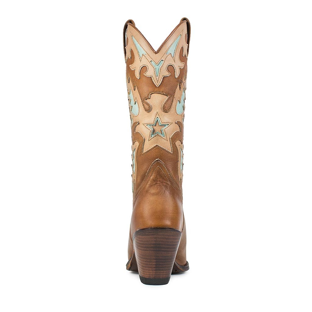 sendra-boots-17875-gorca-olimpia-023-lavado-damen-cowboystiefel-braun-7-5-cm image 4