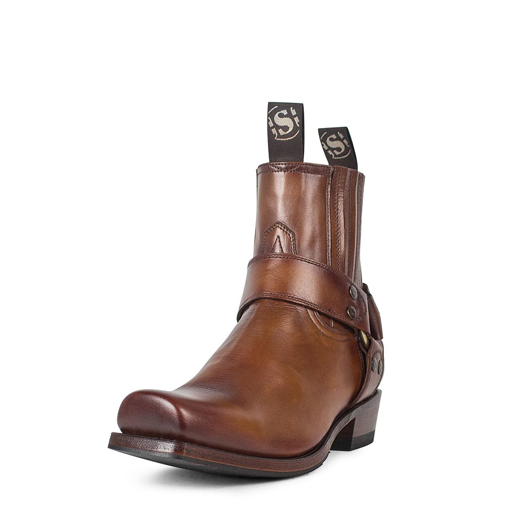 sendra-boots-8286-blues-memphis-biker-stiefel-cuero-degrad-braun image 2