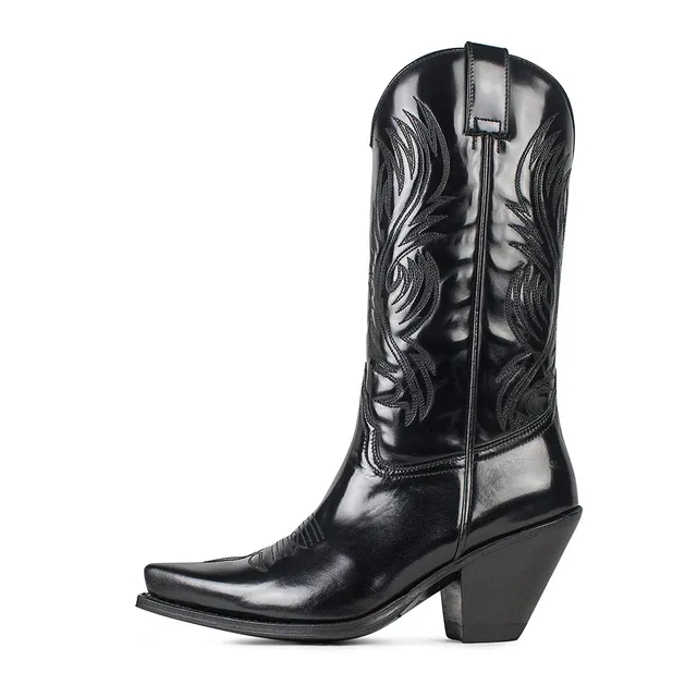 sendra-boots-2605-gorca-antic-negro-cowboy-stiefel-schwarz-7-5-cm image 1