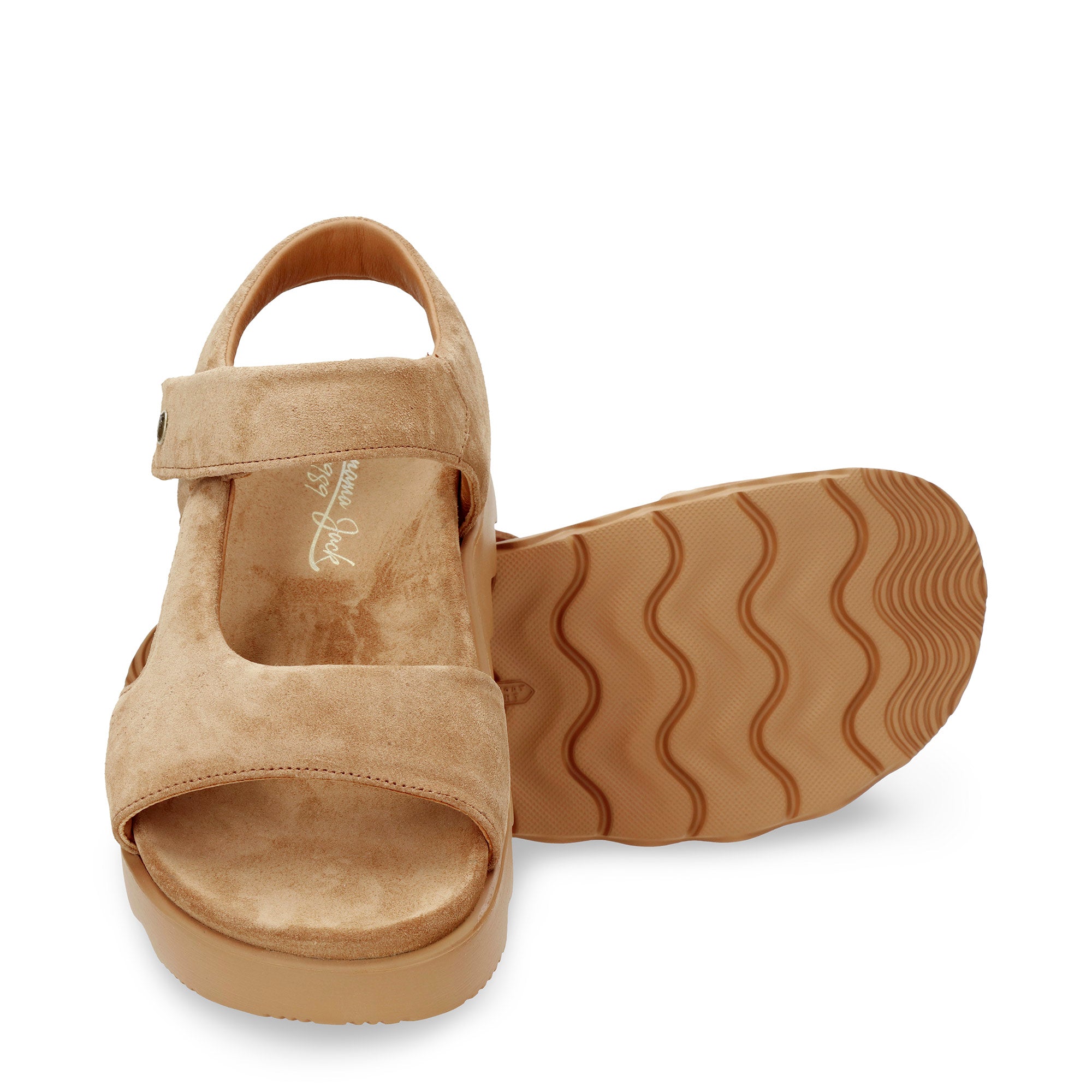 panama-jack-bruna-b2-damensandale-velour-camel-5-75-cm image 5