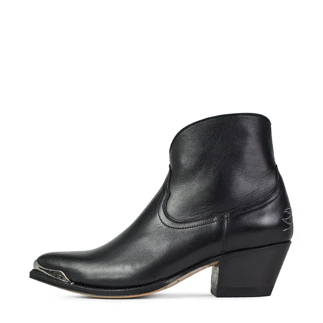 sendra-boots-18653sd2-lia-salvaje-negro-cowboy-boots image 1