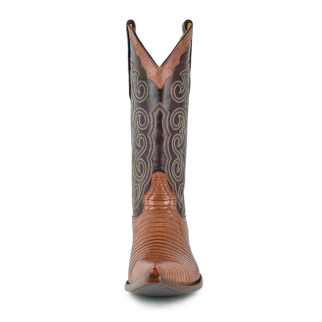 sendra-boots-texas-lizard-tejus-peanut-exotik-cowboystiefel image 3