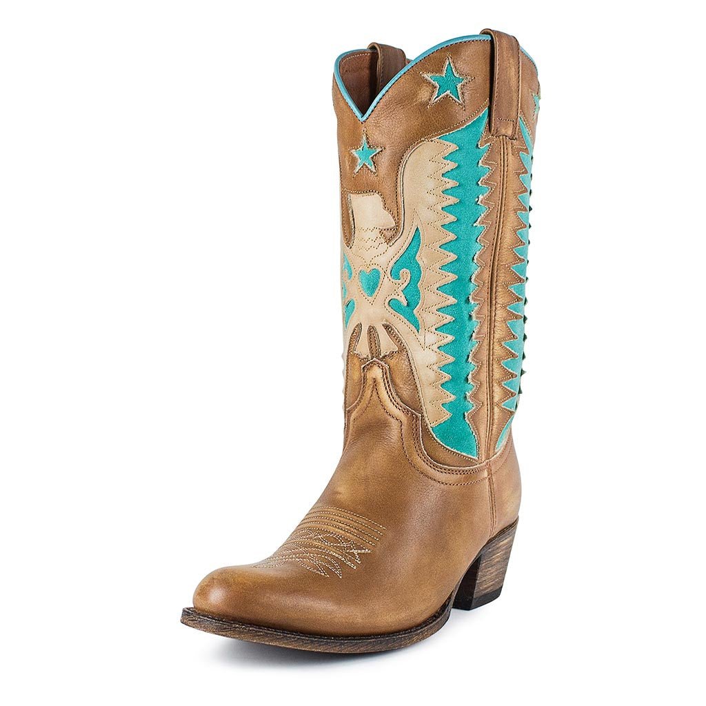 sendra-boots-14144-debora-olimpia-023-cowboy-stiefel-mehrfarbig image 2