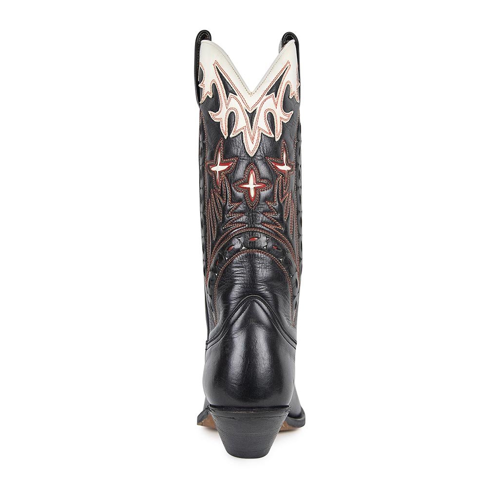 sendra-boots-3372-cuervo-pull-oil-negro-cowboy-stiefel image 4