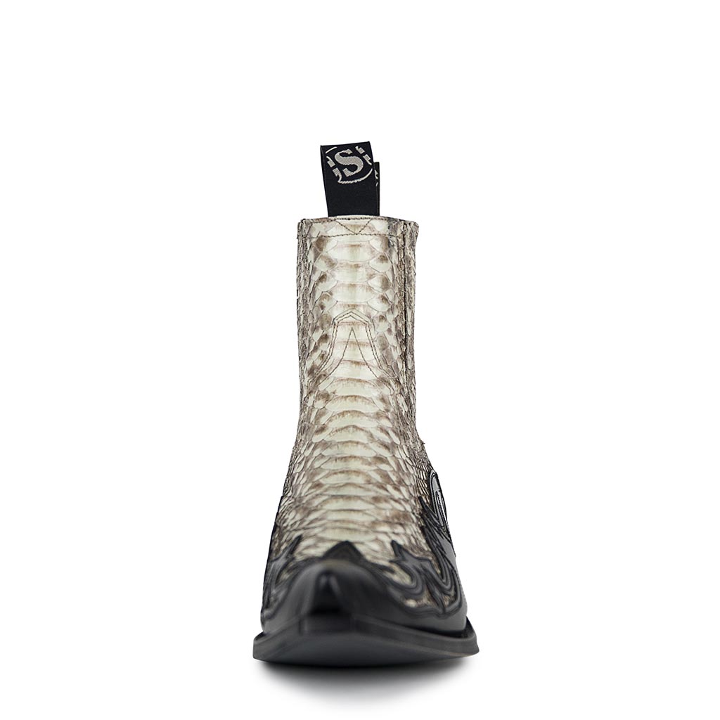 sendra-boots-4660p-cuervo-piton-exotic-stiefelette-natur image 3