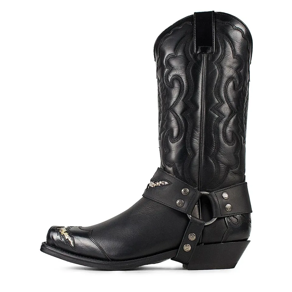 sendra-boots-s0124-4060-seta-negro-leder-stiefel-herren image 1