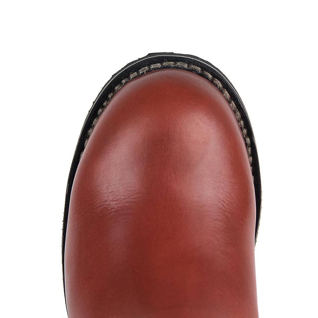 sendra-boots-17521-carol-pull-city-rojo-damen-stiefelette-rot-riemen image 5