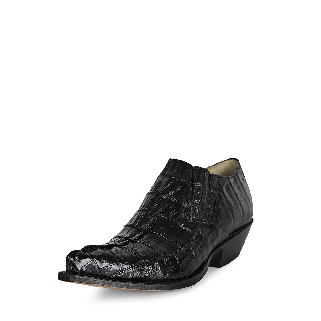 sendra-boots-4133p-cuervo-coco-cola-auten-negro-herren-cowboy-schuh-krokoleder-s image 2