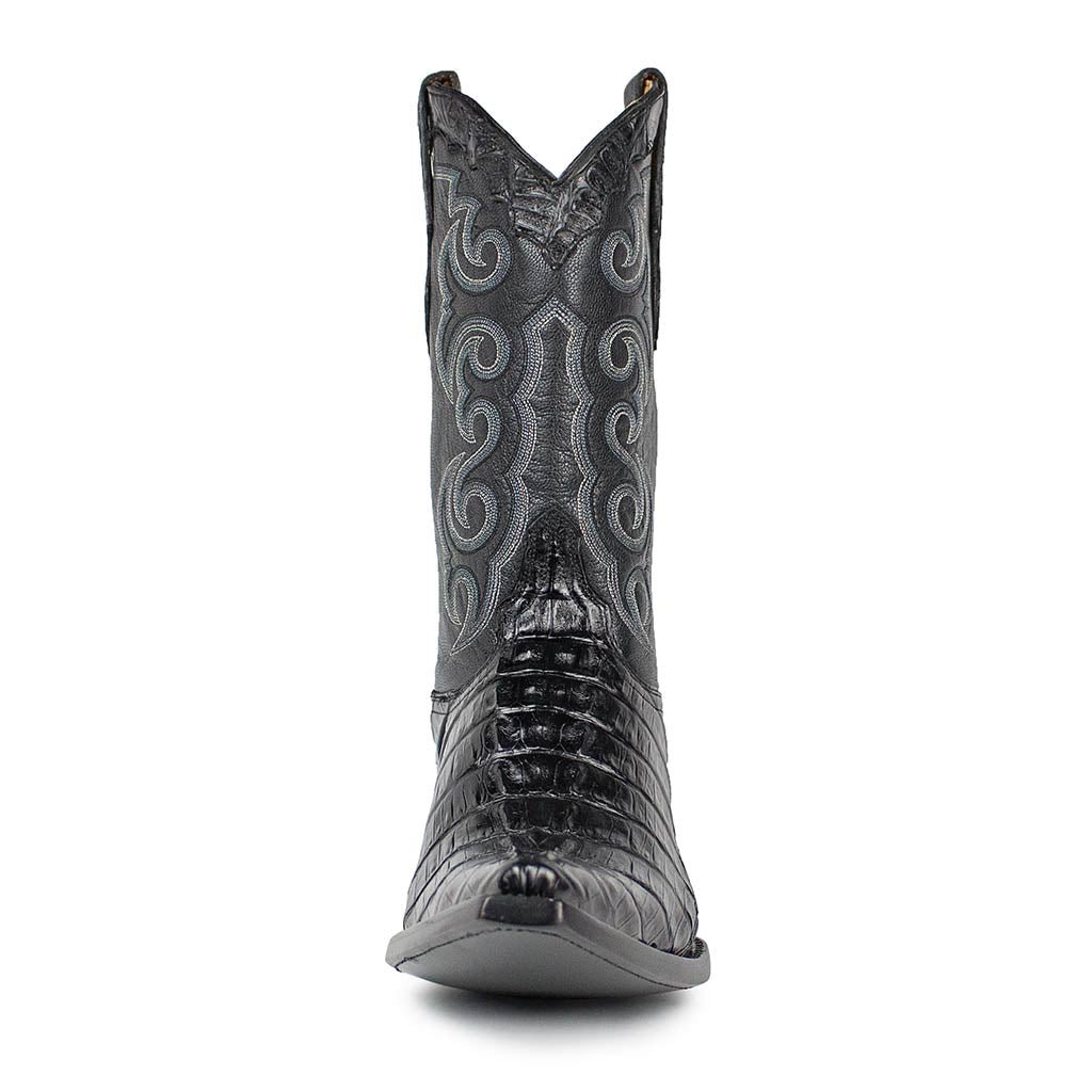 sendra-boots-texas-caiman-tail-negro-exotik-stiefel image 3