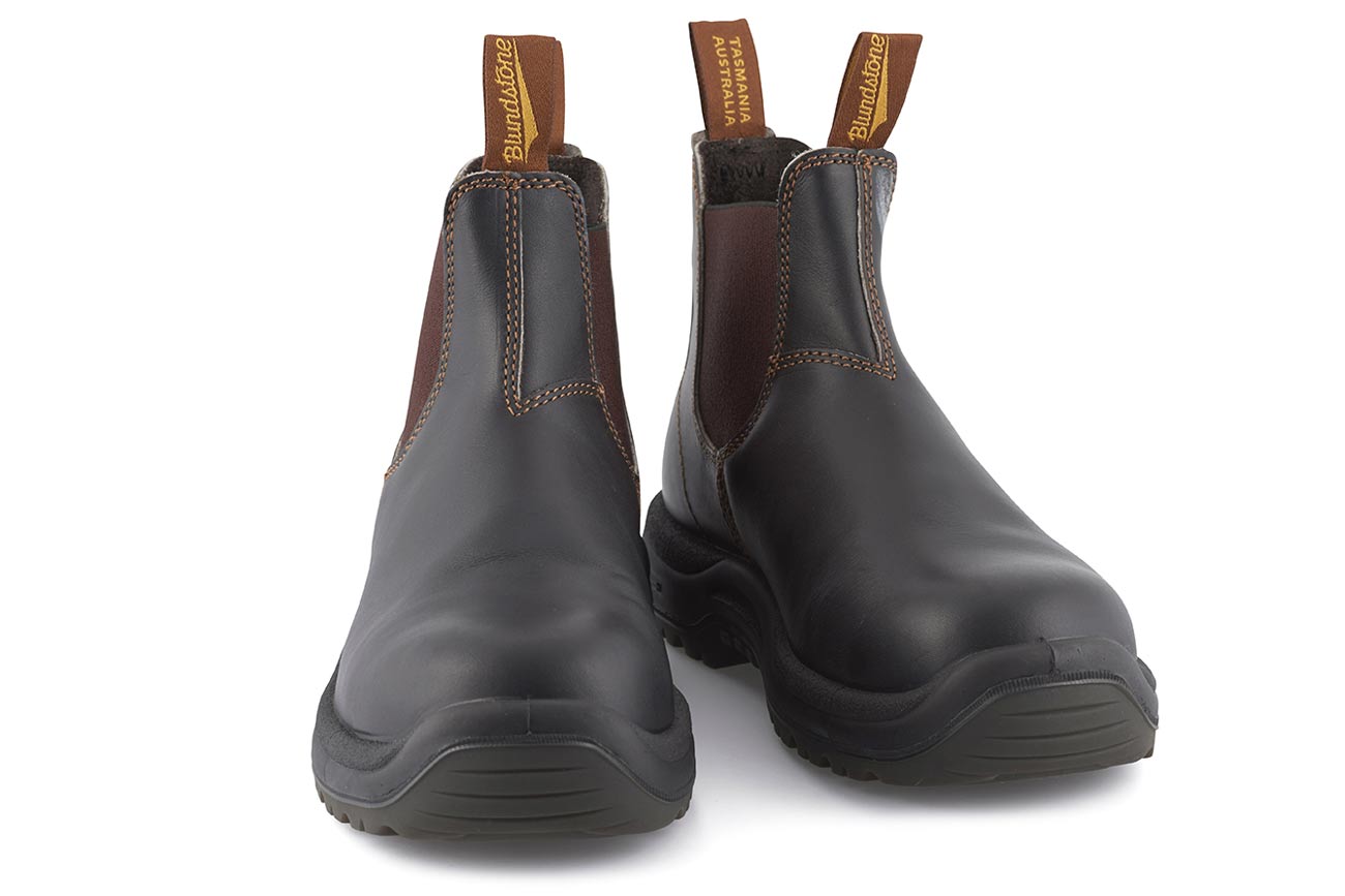 blundstone-192-stout-brown-work-safety-chelsea-boots-mit-stahlkappe image 2