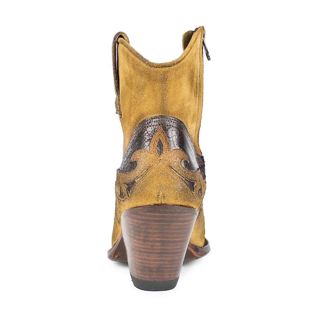 sendra-boots-16695-gorca-serraje-barbados-stiefeletten-gelb-braun image 6