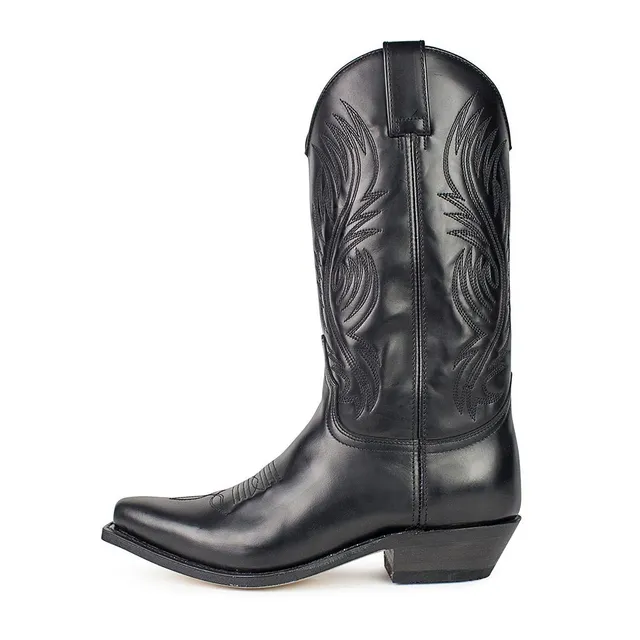 sendra-boots-16456-red-antic-negro-damen-cowboystiefel image 1