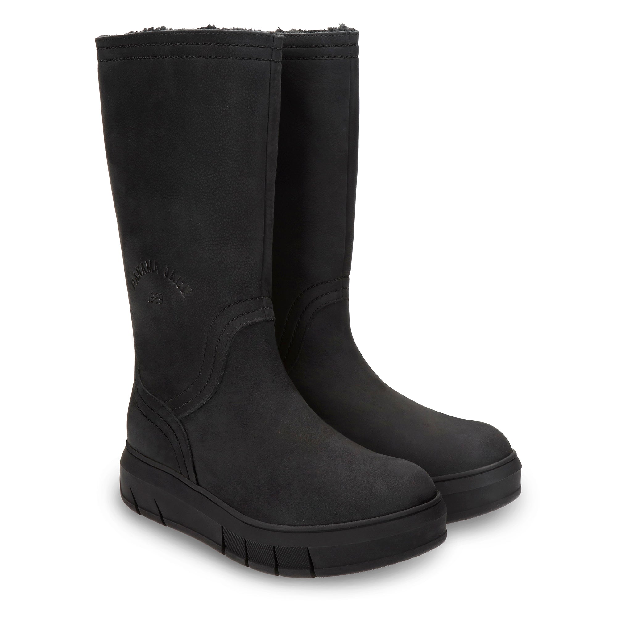 panama-jack-neck-b3-damenstiefel-nubuk-schwarz-warmfutter-28-cm image 4