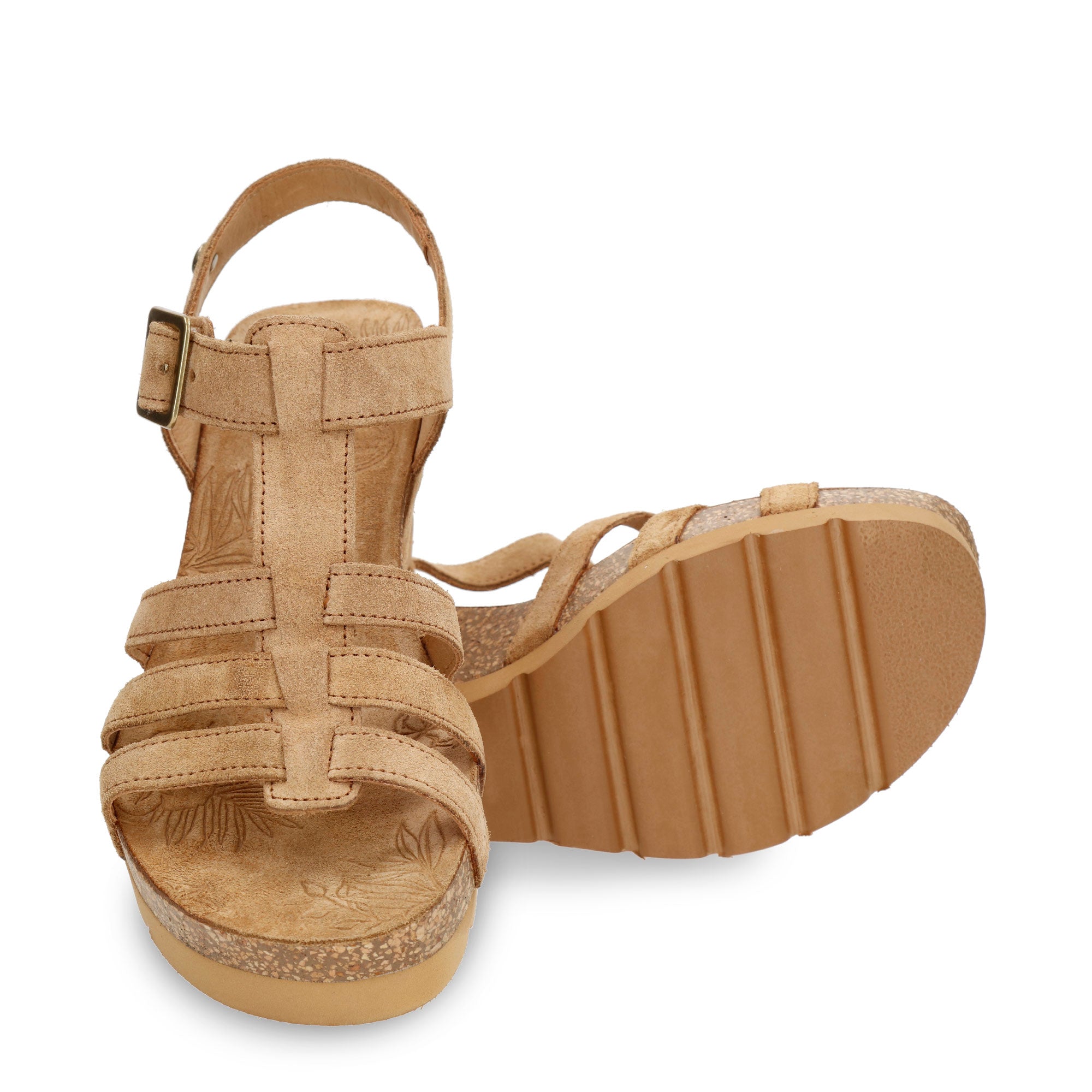 panama-jack-vero-b1-velour-cuero-keilsandalette-camel image 6