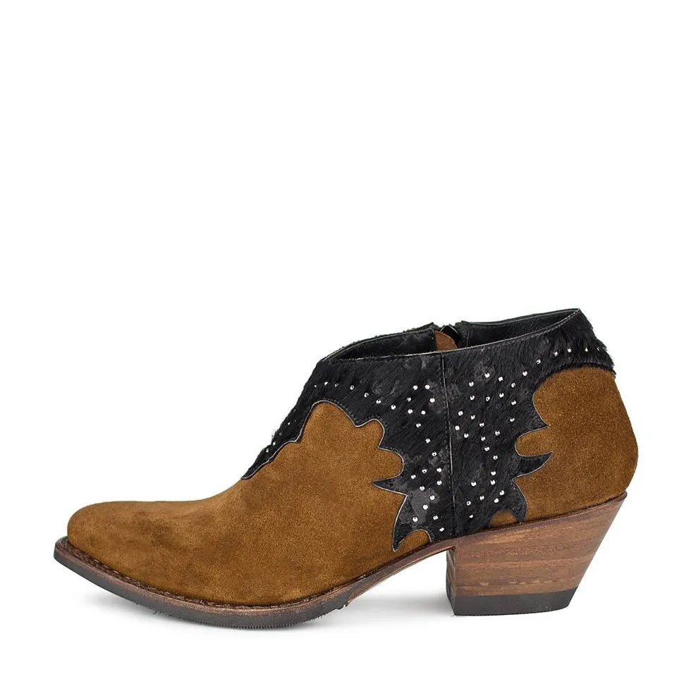 sendra-boots-15659-lia-serraje-kale-cowboy-stiefelette-seraje-schwarz-mit-strass image 1