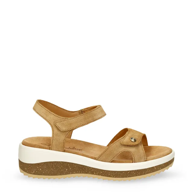 panama-jack-alice-b1-damen-keilsandalette-velourleder-camel image 1