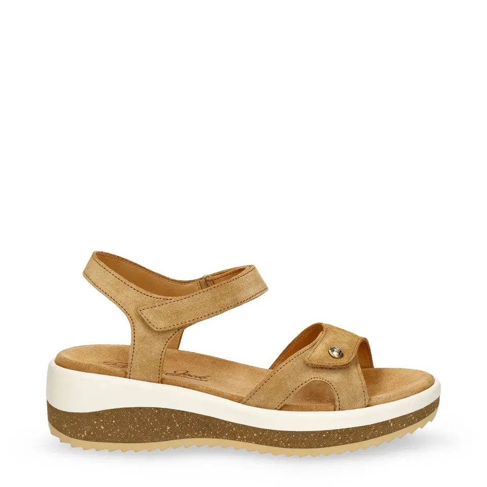 panama-jack-alice-b1-damen-keilsandalette-velourleder-camel image 1