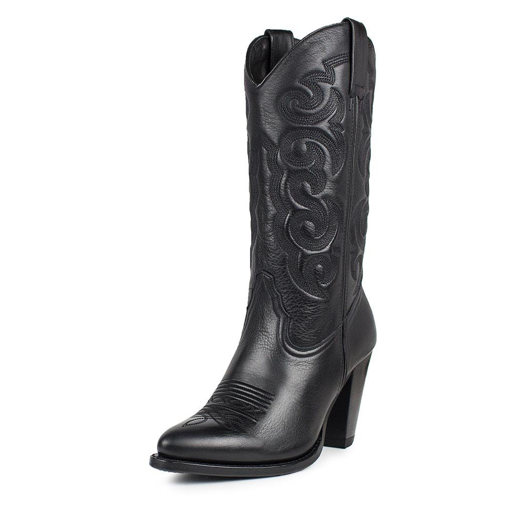 sendra-boots-13549-eva-lederstiefel-salvaje-negro-7-5-cm image 2