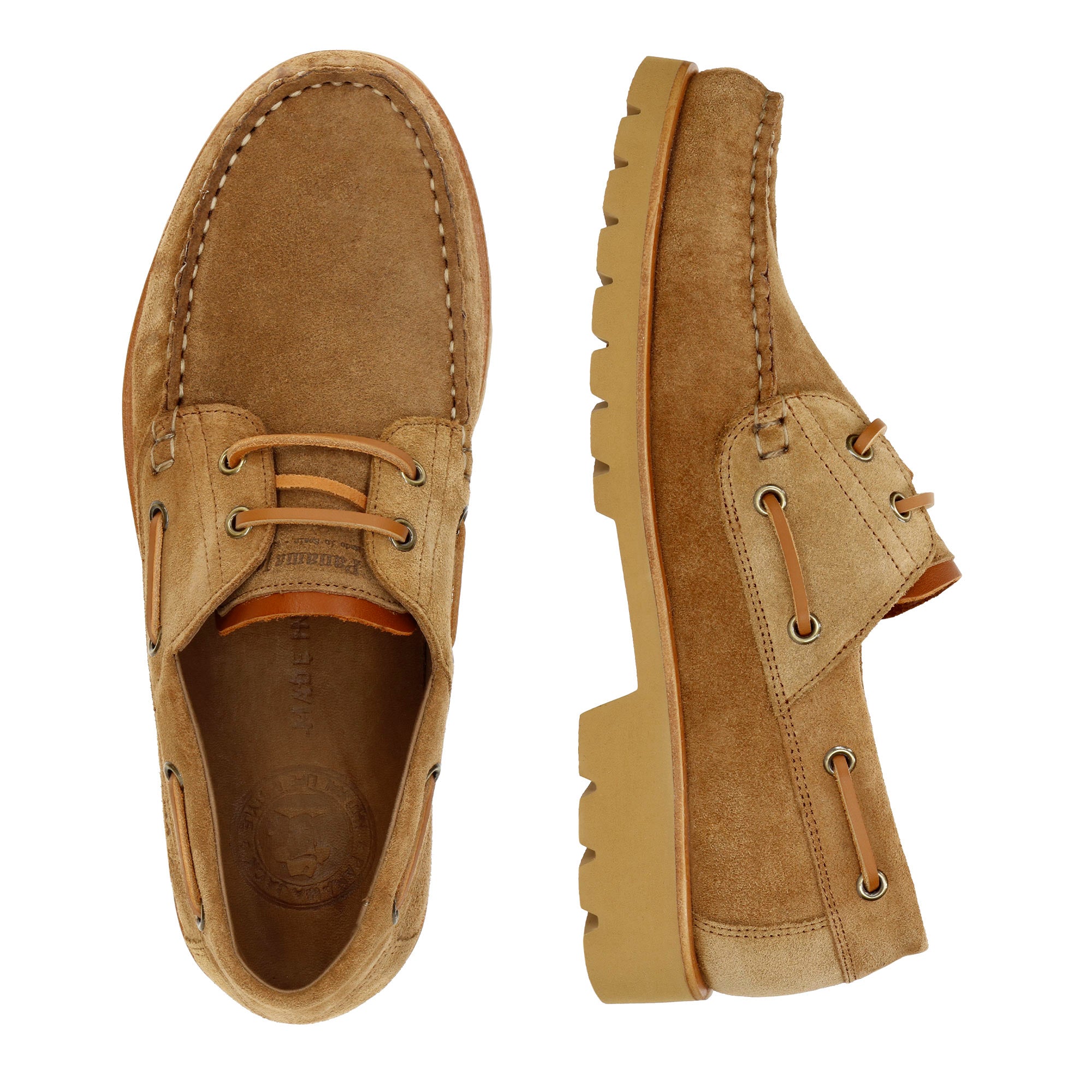 panama-jack-boat-c10-bootsschuh-velour-camel-herren image 3