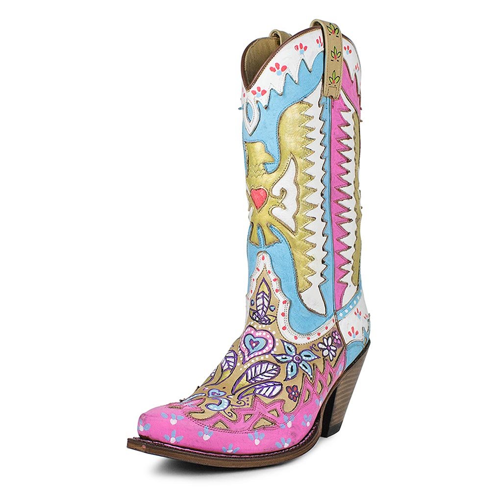 sendra-boots-wakamole-eagle-handbemalter-cowboy-boot image 2