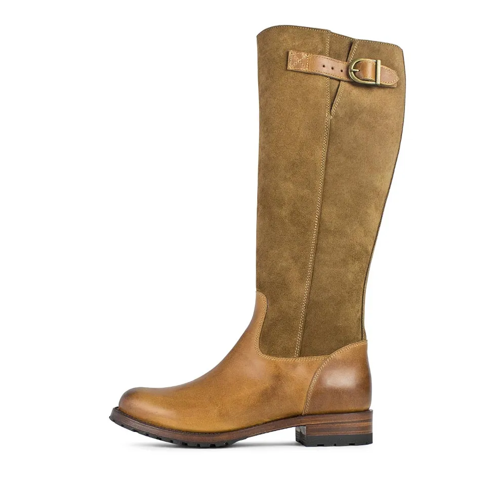 sendra-boots-s0042-17778-debora-tang-overknee-cowboy-damen-cognac image 1