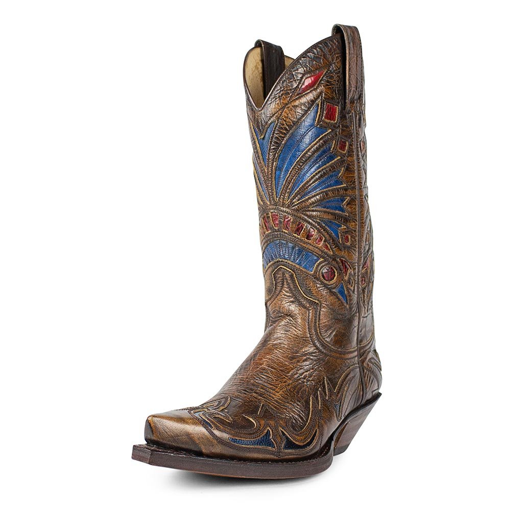sendra-boots-6262-cuervo-britnes-flo-marr-n-westernstiefel image 2