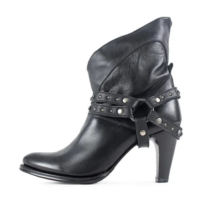 sendra-boots-s0099-8095-bartolo-negro-damen-stiefel-schwarz image 1