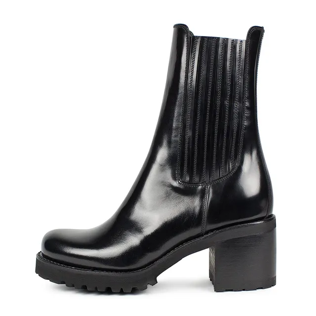 sendra-boots-16922-sasa-antic-negro-damen-chelsea-bootie-schwarz-4-5-cm image 1