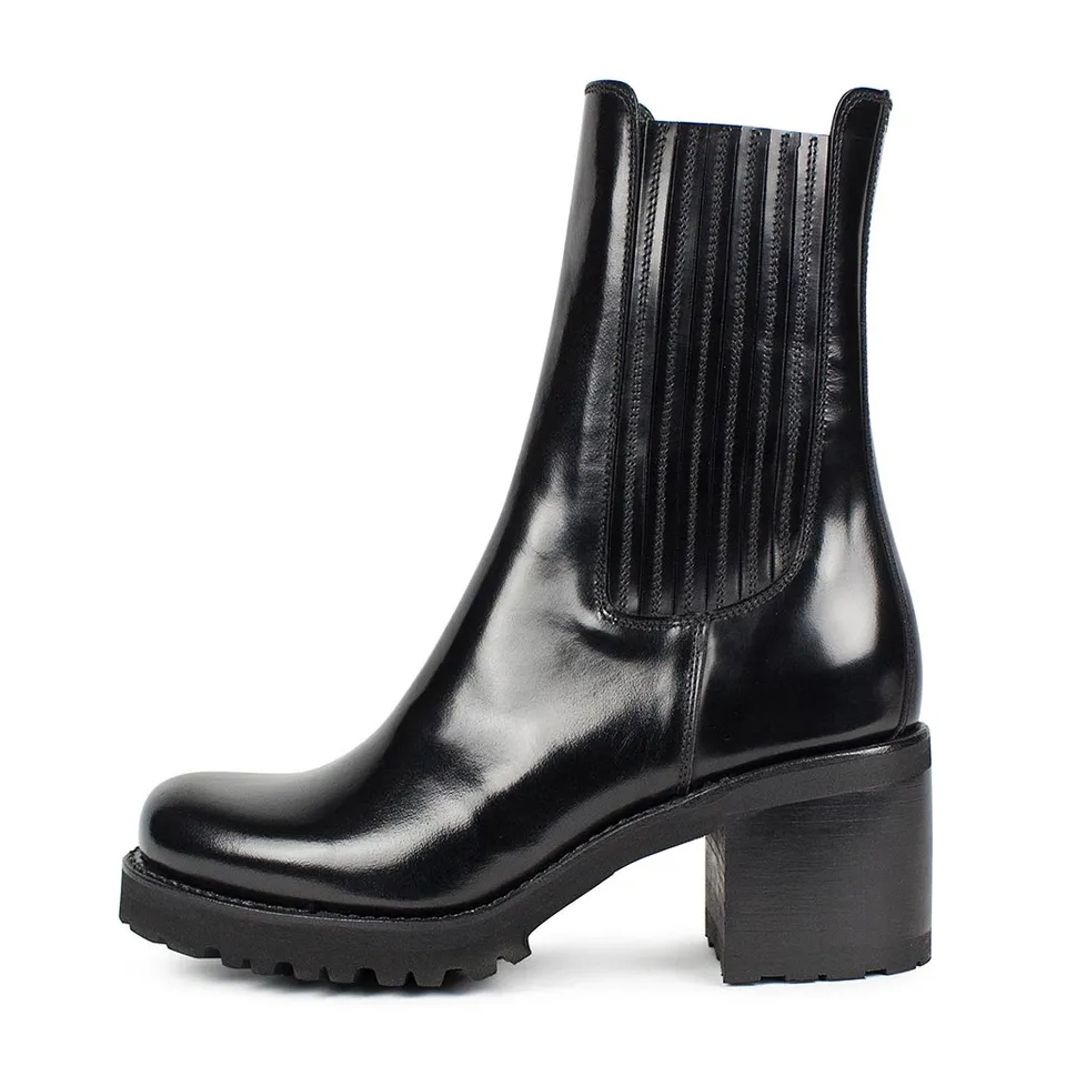sendra-boots-16922-sasa-antic-negro-damen-chelsea-bootie-schwarz-4-5-cm image 1