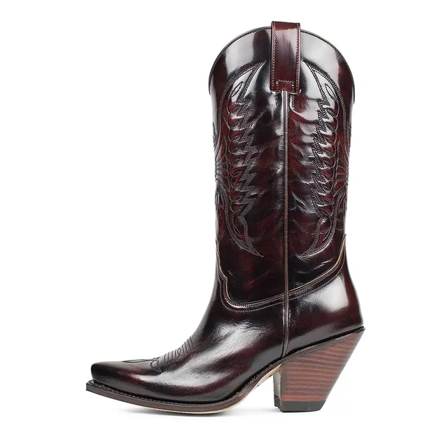 sendra-boots-2073-gorca-florentic-damen-cowboystiefel-fuchsia image 1