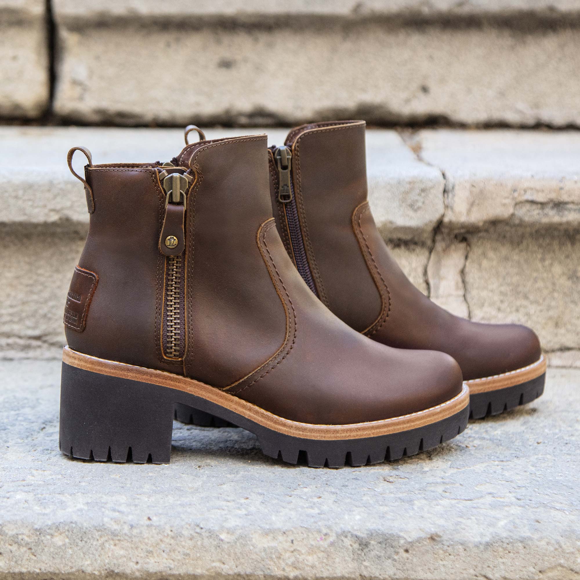 panama-jack-pauline-b10-damen-stiefelette-cognac-absatz image 8