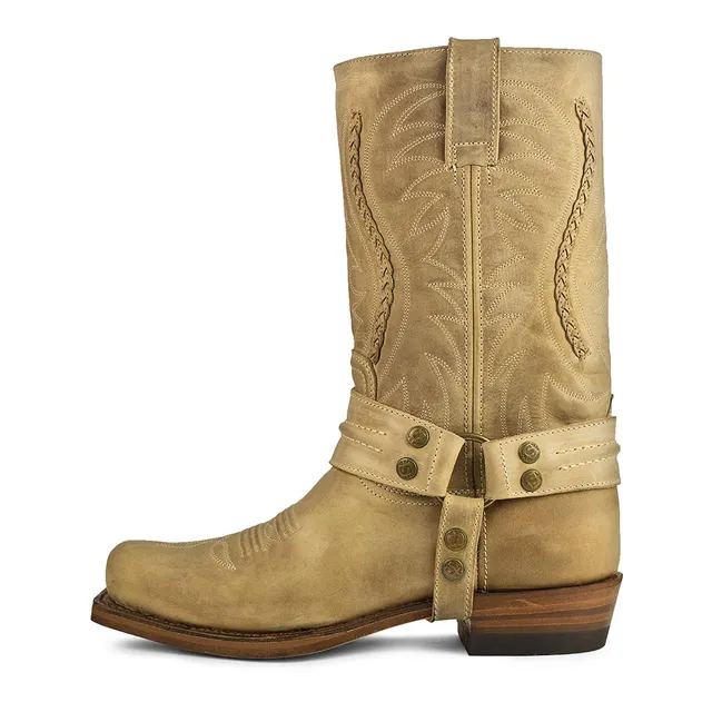 sendra-boots-12280-pete-biker-stiefel-flota-beige-lavado-unisex image 1