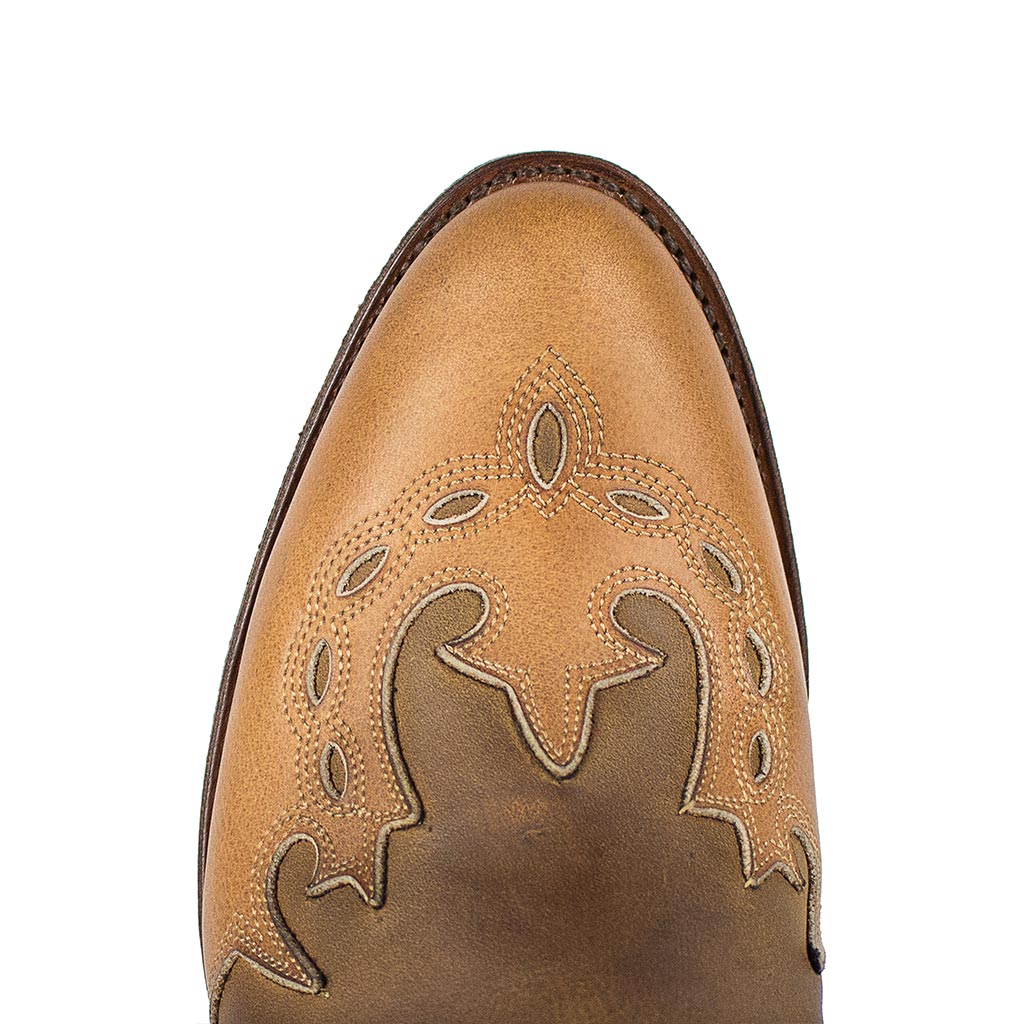 sendra-boots-17294-debora-nl-flota-tang-damen-cowboystiefel-miele image 5
