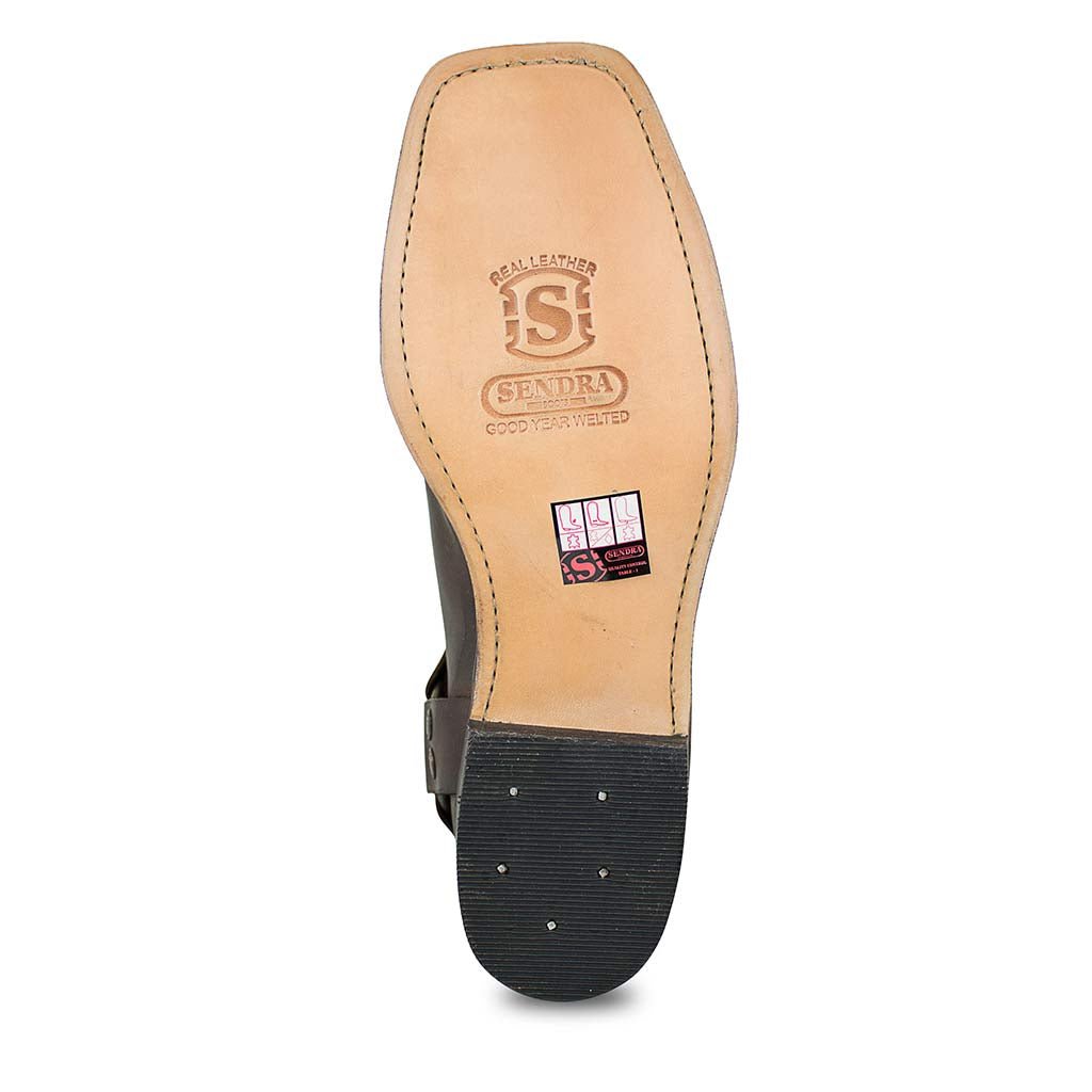 sendra-boots-7962-strong-sp-7004-chelsea-stiefelette-braun-elastik image 2