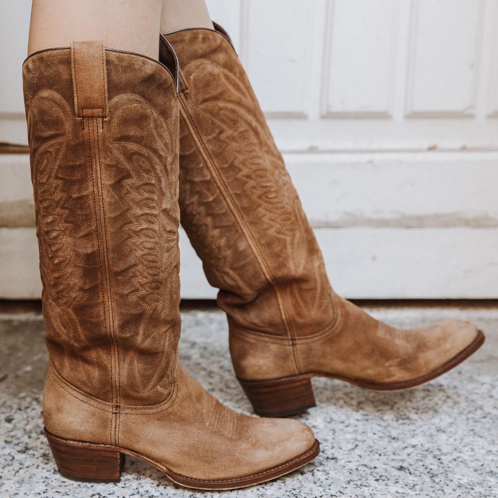sendra-boots-8840-debora-old-martens-cuoio-damen-cowboystiefel-braun image 6