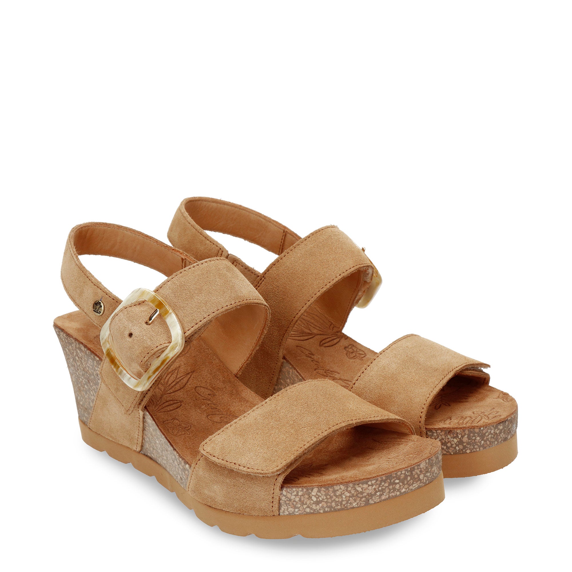 panama-jack-valle-b1-keilsandalette-velour-cuero image 3