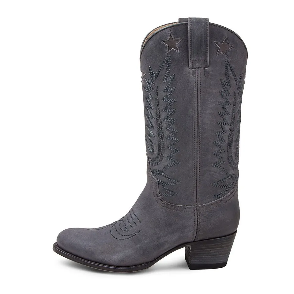 sendra-boots-14146-debora-insa-flota-chaira-lavado-schwarze-cowboystiefel image 1